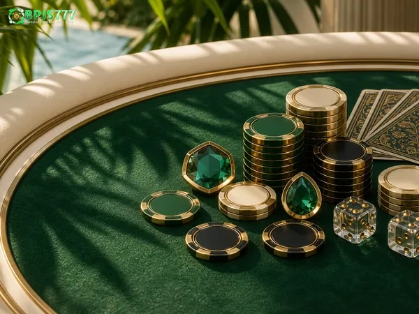 Antarmuka permainan Single Deck Blackjack di perangkat seluler